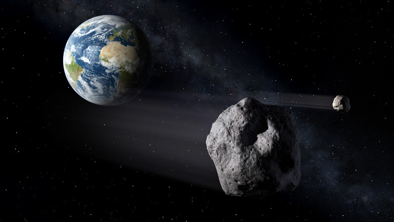 Снимка: Осем „тунгуски метеорита“ в едно летят към Земята, но спете спокойно