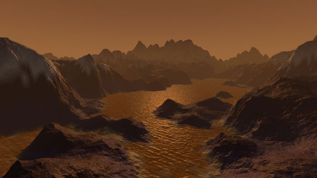 Снимка: Гигантски дълголетни организми обитават Титан?