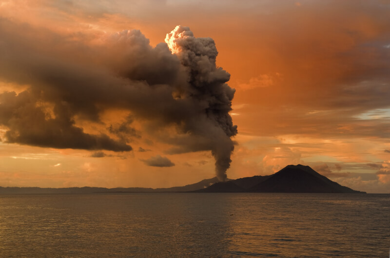 Силни вулканични изригвания във високите ширини могат съществено да повлияят
