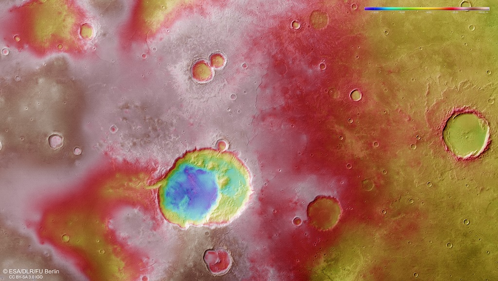 марсиански кратер