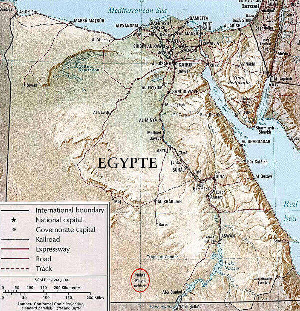 Египет, Набта Плая