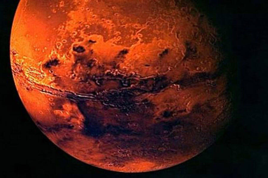 Когато космическият апарат Викинг 1“ предал първите снимки на марсианската