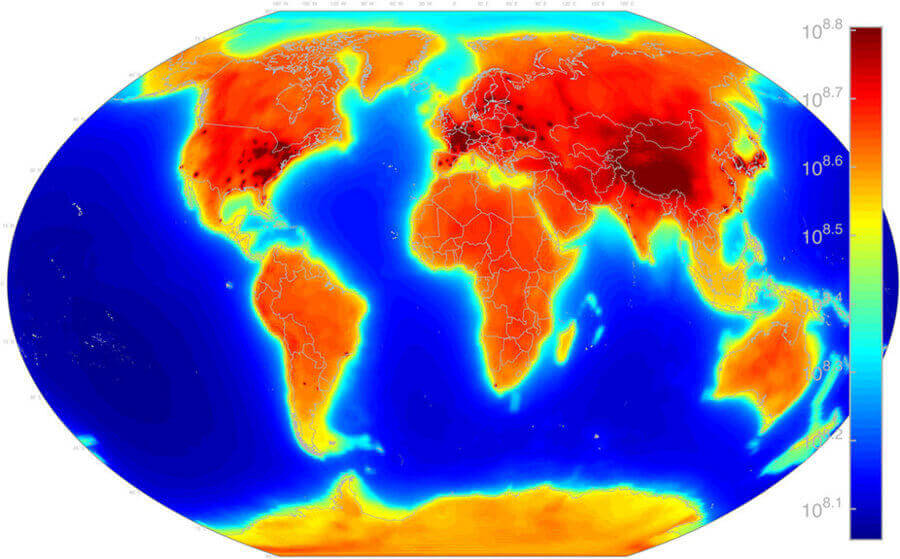 Учени създадоха първата глобална карта за природни и антропогенни неутрино