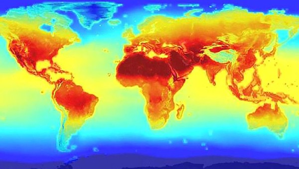 Нивото на въглероден диоксид в атмосферата днес е вероятно по високо