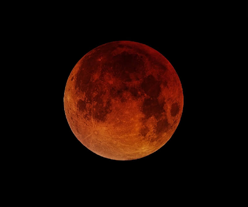 Снимка: Лунното затъмнение доказало глобално застудяване, макар и незначително