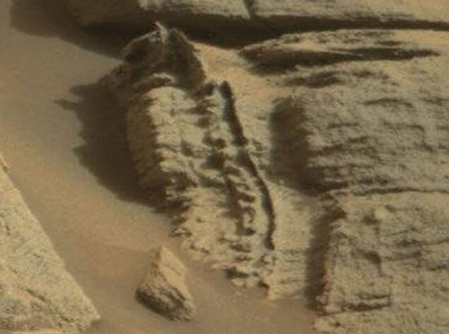 гущер на Марс