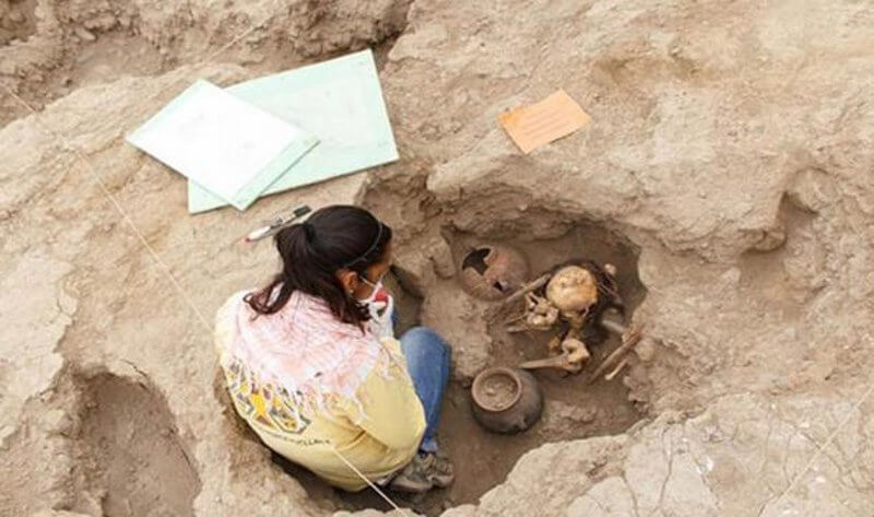 Археолози са открили в центъра на жилищен квартал в Лима