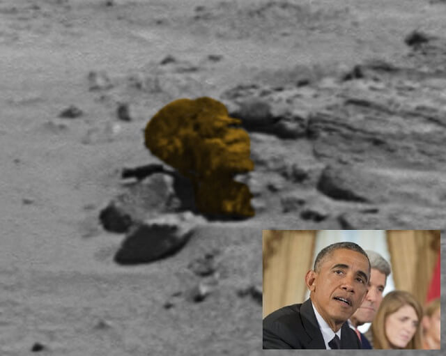 Обама на Марс