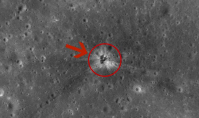 Изследовател най-накрая е открил кратера, направен от ракетния ускорител на