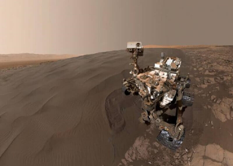 НАСА е направила панорамно видео на Марс създадено с помощта