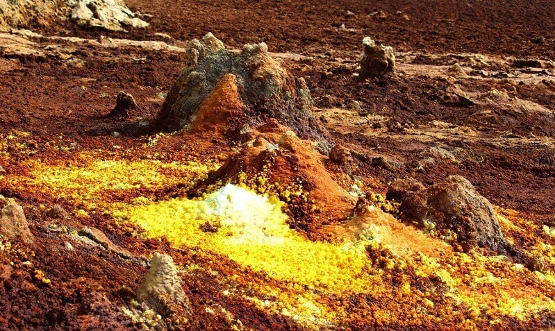 Най-извънземното ъгълче на Земята е падината Данакил на територията на