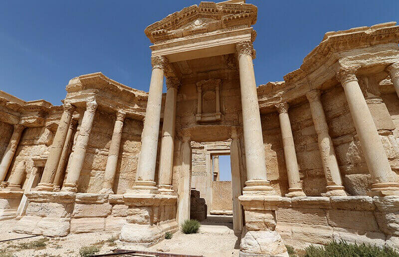 Експерти на ЮНЕСКО за първи път посетиха развалините на Палмира