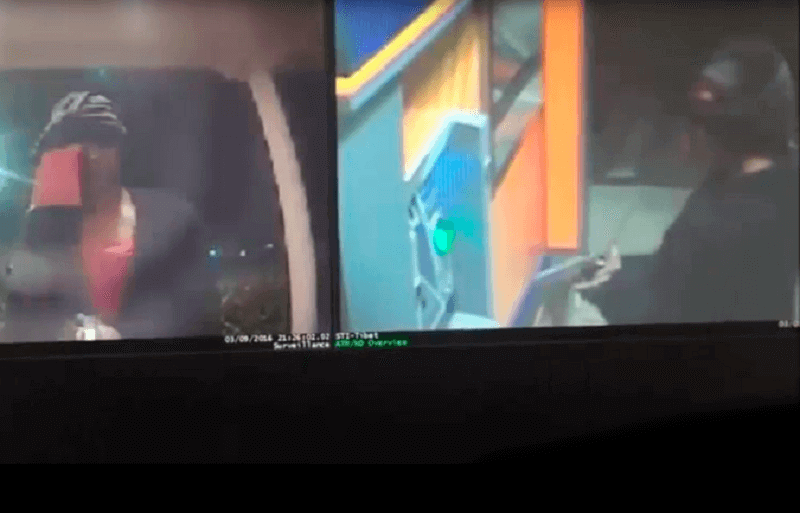 Камера монтирана в банкомат в американския град Савана щата Джорджия