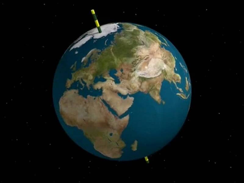 Чрез сателитно наблюдение на движението на Земята учени от НАСА