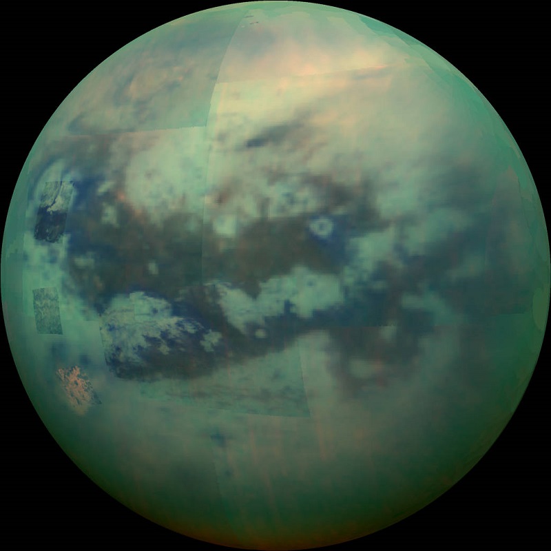 Най голямата луна на Сатурн Титан може да притежава такава химическа