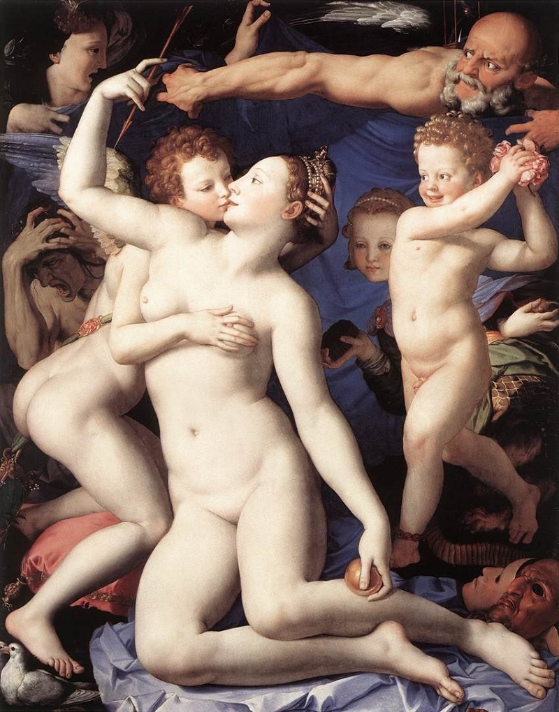 Алегория с Венера и Купидон