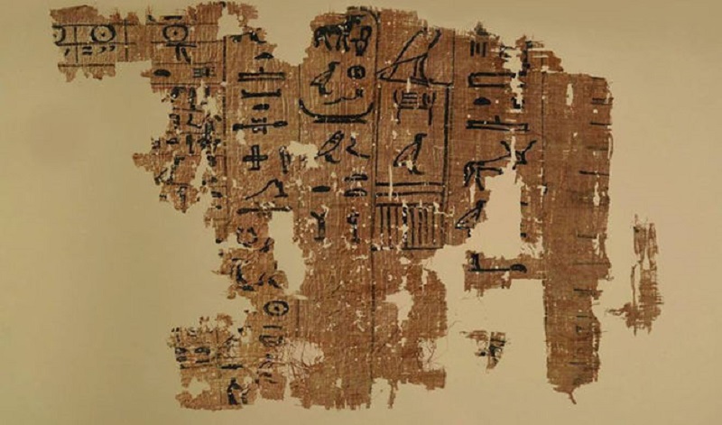 Най старият писмен документ намерен в Египет дневник в който детайлно
