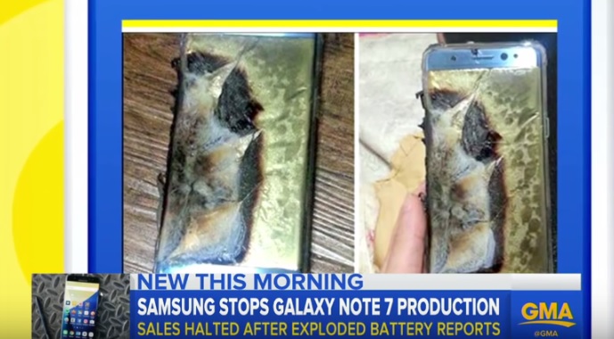 Samsung Galaxy Note 7 страда от съдбата на безброй ховърборди