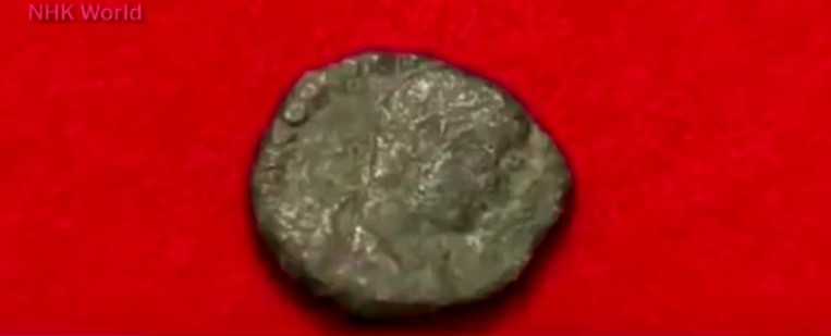 Археолози откриха четири медни древноримски монети в руините на японска