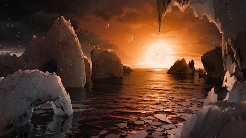 Преди време откриването на седем планети приличащи на Земята и