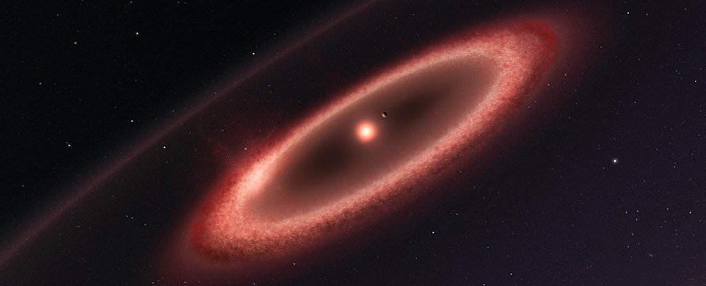 Астрономите съобщиха че са открили пръстен от студен космически прах