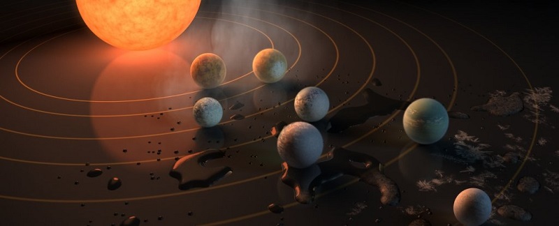 Няколко планети в отдалечената слънчева система имат температури, които биха