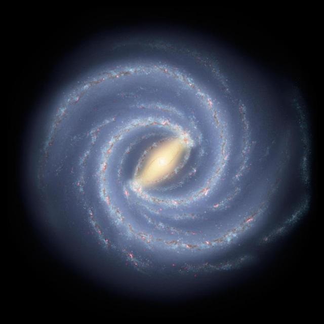 Млечния път се простира на около 100 000 светлинни години