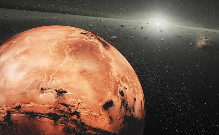 Снимка: „Градивни елементи на живота“, открити на Марс в 10 различни скални проби