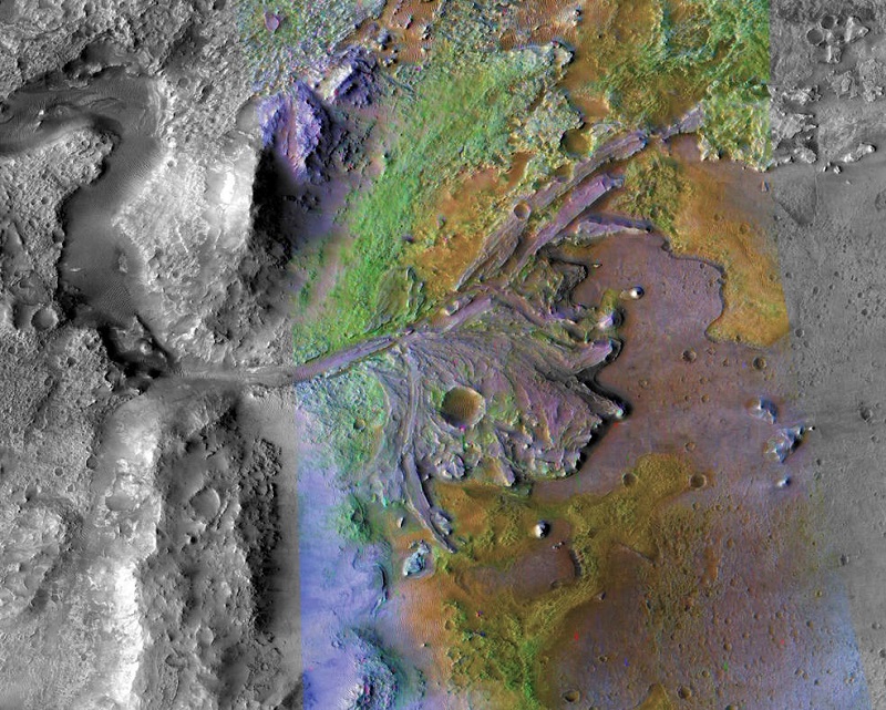 NASA е избрала древна речна делта като място за кацане