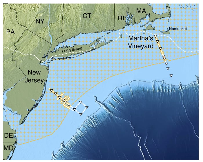 Под солените води на Северния Атлантически океан геолози са открили