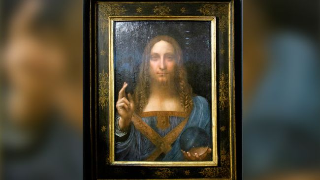 Картината на Леонардо да Винчи Салватор Мунди Спасител на Света