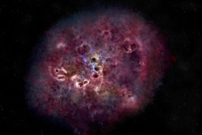 Астрономите са озадачени от древна галактика от зората на Вселената