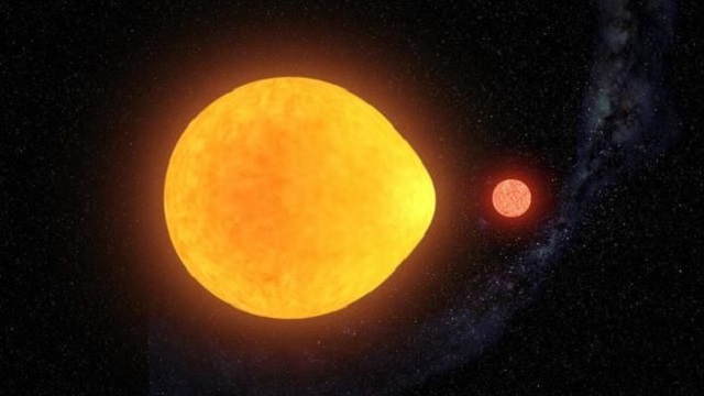Намира се на 1500 светлинни години от Земята тежи около