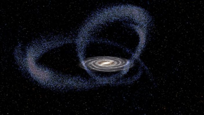 Едно събитие в колосален мащаб – сблъсък на две галактики