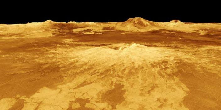 Венера е странно омайно място Скалистата планета често се нарича