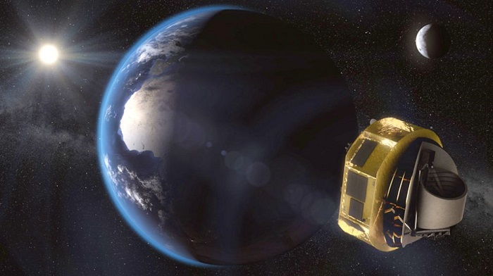 Това е телескоп който ще изследва атмосферите на далечни светове