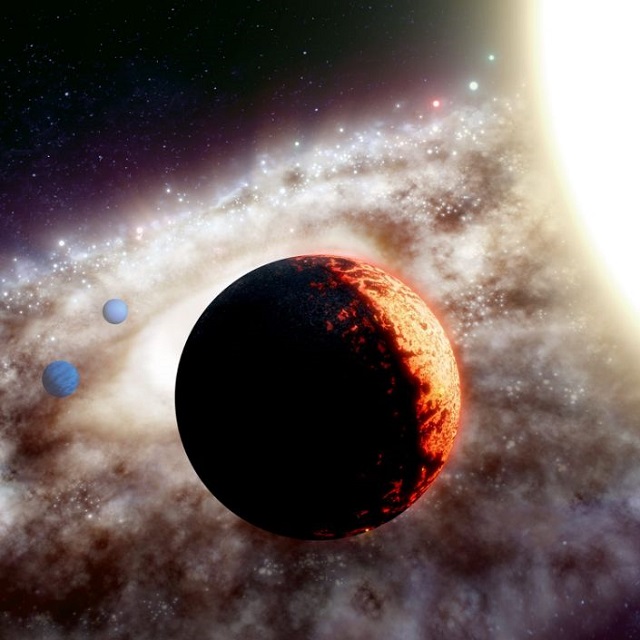 Планета от типа Супер Земя отдалечена на 280 светлинни години изглежда