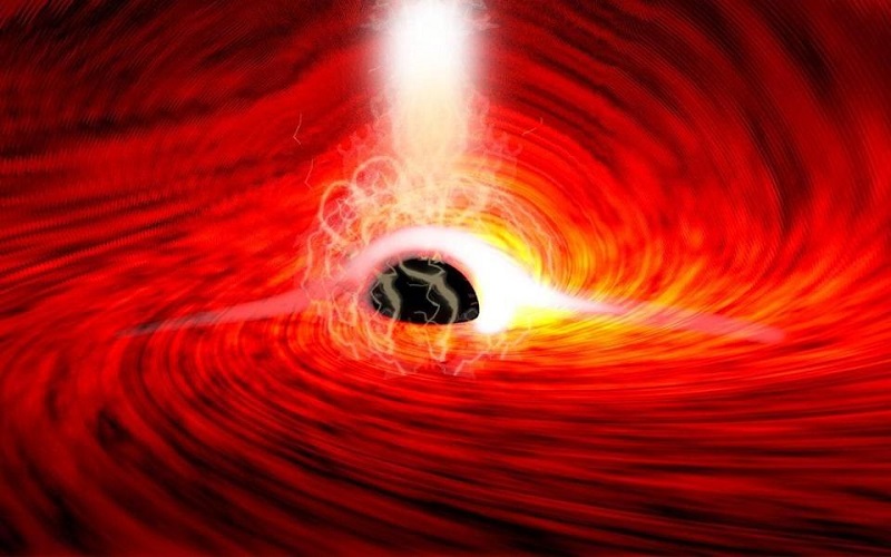 Астрономи успяха да погледнат зад черна дупка за първи път
