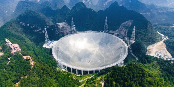 Китайското министерство на науката заяви че неговият гигантски телескоп може