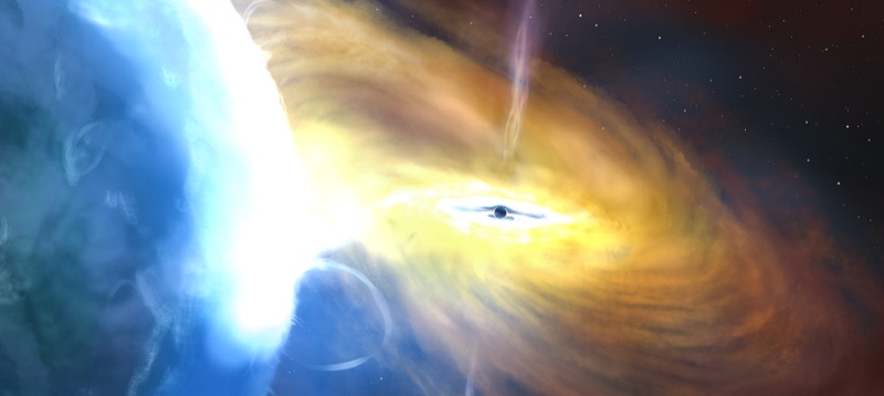 Снимка: Учени наблюдават най-голямата известна космическа експлозия