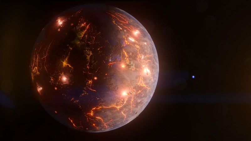 Снимка: Спитцер и TESS на НАСА откриха вулканичен свят с размерите на Земята