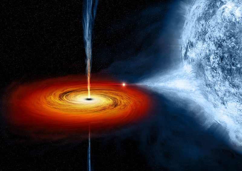 Снимка: Земята се е образувала в корема на черна дупка?