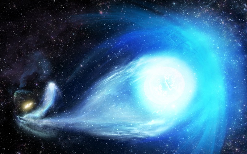 Снимка: Учени забелязаха хипер бърза звезда-беглец от Млечния път