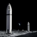 SpaceX показа нови изображения на лунния кораб Starship HLS (снимки)